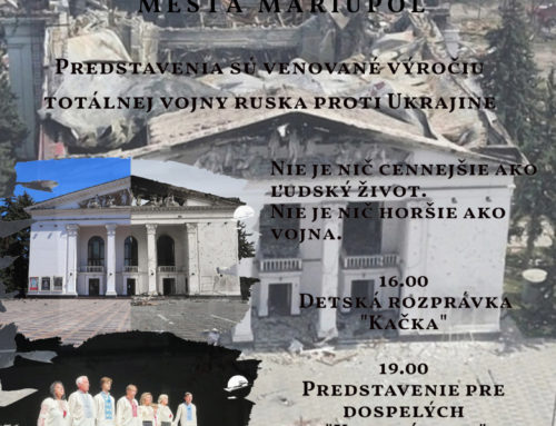 Privítame divadlo z Mariupoľa!